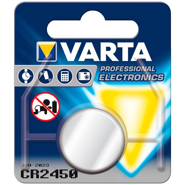 Batteri Varta CR2450 - 1 stk
